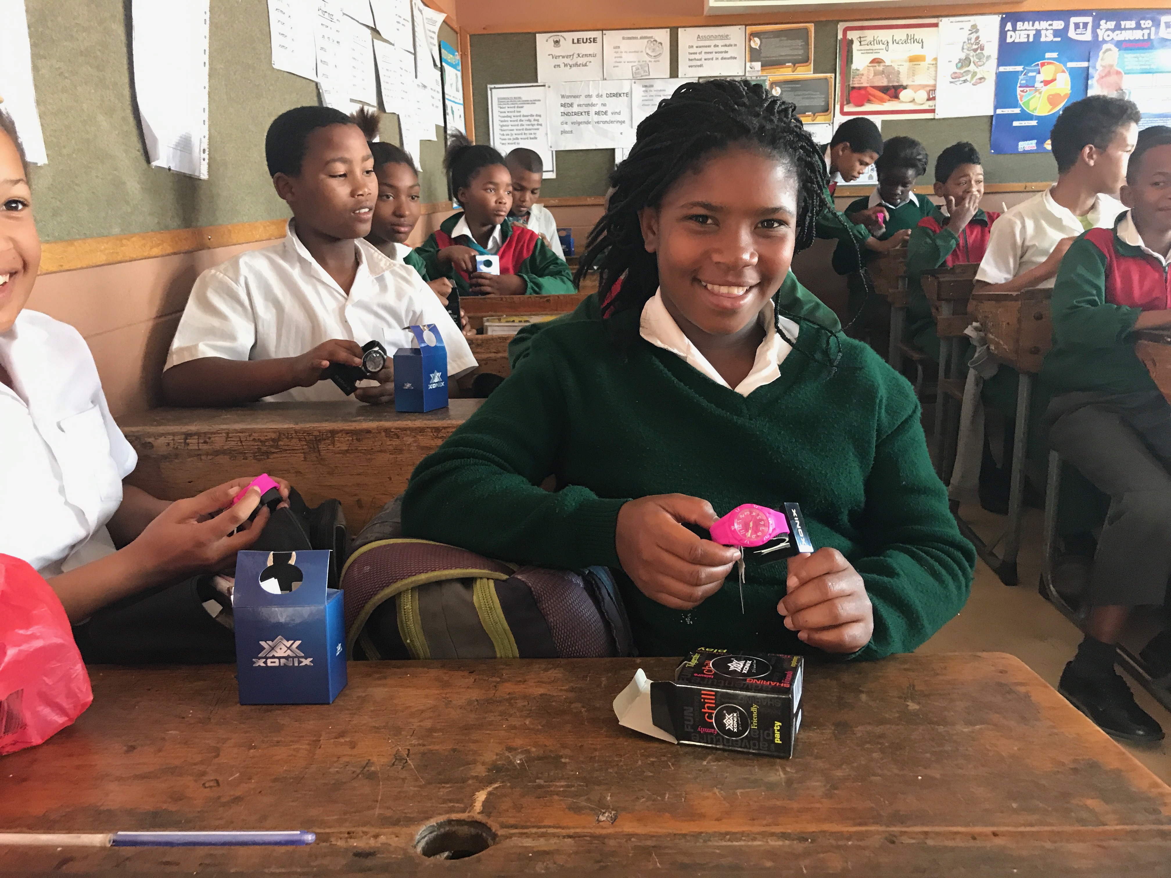 Watches for children from the primary school
